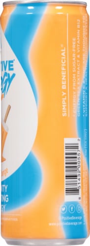 Positive® Energy Poppin' Orange Immunity Boosting Energy Drink Perspective: right