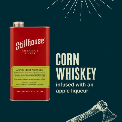 Stillhouse Apple Crisp Tennessee Whiskey Can Perspective: right