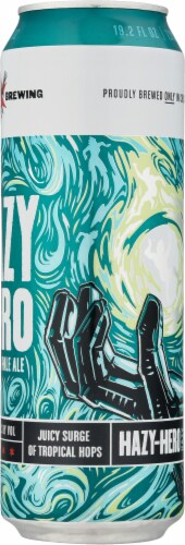 Revolution Brewing Hazy Hero India Pale Ale Perspective: right