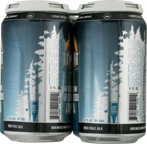 Loowit Brewing Company Shadow Ninja IPA Perspective: right