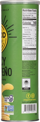 The Good Crisp™ Company Spicy Jalapeño Potato Crisps Perspective: right