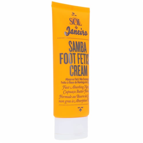 Samba 2-Step Foot Fetish Care by Sol de Janeiro for Unisex - 3 oz Foot Cream Perspective: right