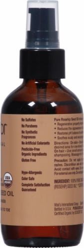 Pura D'or® Organic Rosehip Seed Oil Perspective: right