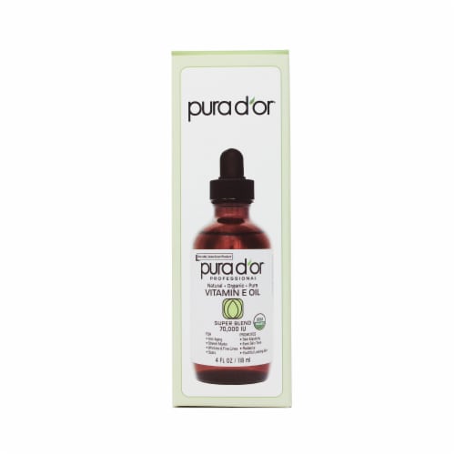 Pura D'Or® Organic Vitamin E Oil Perspective: right
