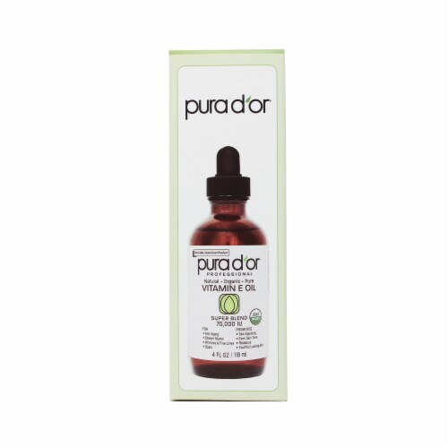 Pura D'Or® Organic Vitamin E Oil Perspective: right