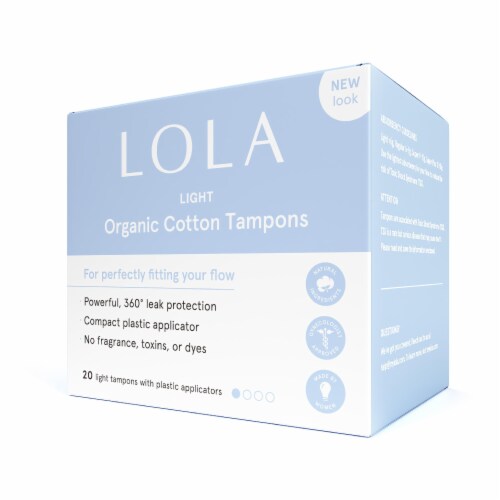 LOLA Light Compact Tampons Perspective: right