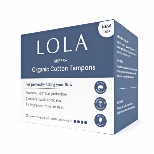 LOLA Super Plus Compact Tampons Perspective: right