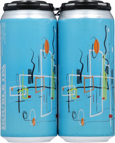 Fort George Electric Surfboard Double IPA Canned Beer Perspective: right