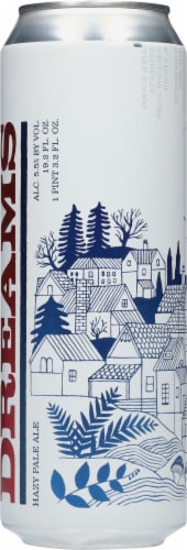 Fort George City of Dreams Hazy Pale Ale Craft Beer Can Perspective: right