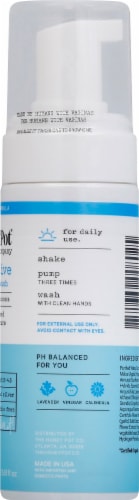 The Honey Pot® Sensitive Intimate Foaming Wash Perspective: right