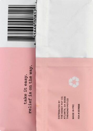 The Honey Pot Postpartum Herbal Infused Pads Perspective: right