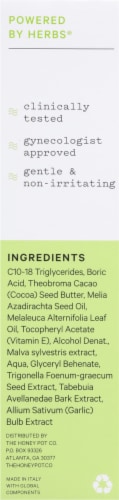 The Honey Pot® 7 Day Boric Acid & Herbs Suppositories + Applicator Perspective: right