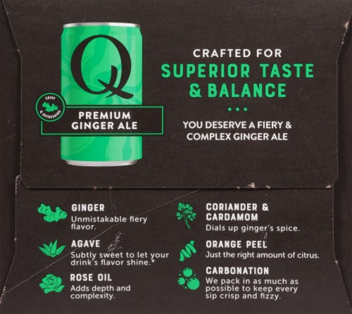 Q Ginger Ale Perspective: right