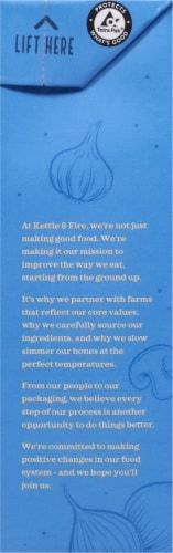 Kettle & Fire Lentil & Vegetable Hearty Soup Perspective: right