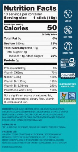 Liquid I.V.® Hydration Multiplier® Passion Fruit Electrolyte Drink Mix Sticks Perspective: right