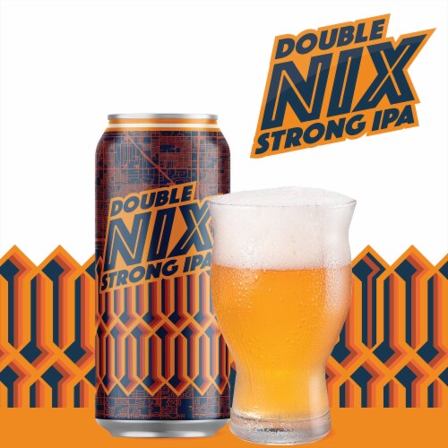 Huss Brewing Double NIX Strong IPA Perspective: right