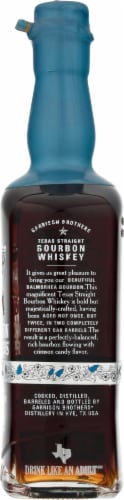Garrison Brothers™ Texas Straight Bourbon Whiskey Perspective: right