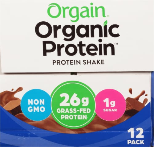 Orgain Clean Protein Grass Fed Vanilla Bean Protein Shake, 12 ct / 11 fl oz  - City Market