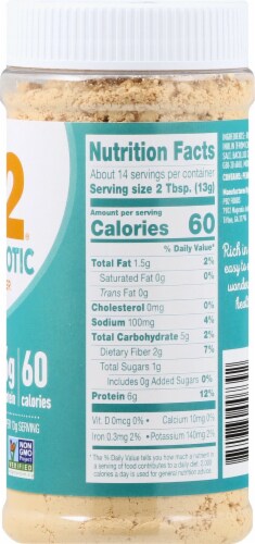 PB2 Pre + Probiotic Peanut Powder Perspective: right