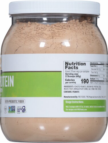PB2® Performance Peanut with Dutch Cocoa Protein Powder Perspective: right
