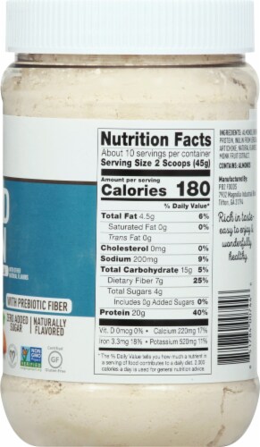 PB2 Performance Almond Protein with Vanilla Powder Perspective: right