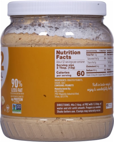 PB2® Powdered Peanut Butter Perspective: right