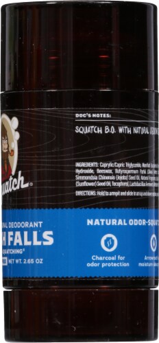 Dr. Squatch Fresh Falls Natural Men's Deodorant, 2.65 oz - Kroger