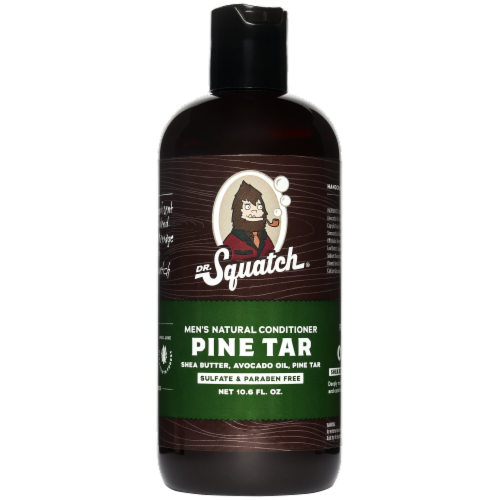 Dr. Squatch® Men's Natural Pine Tar Conditioner Perspective: right