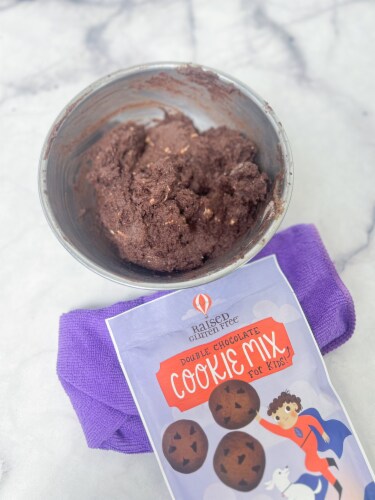 Raised Gluten Free™ Double Chocolate Cookie Mix Perspective: right
