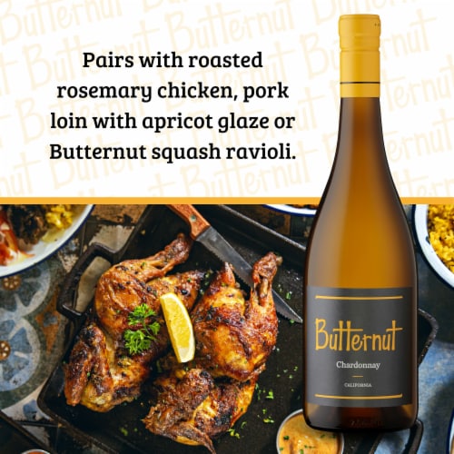 Butternut Wines Chardonnay Perspective: right