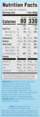 Enlightened® Sea Salt Caramel Ice Cream Bars Perspective: right