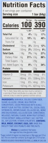 Enlightened® Brownies & Cookie Dough Light Ice Cream Bar Perspective: right