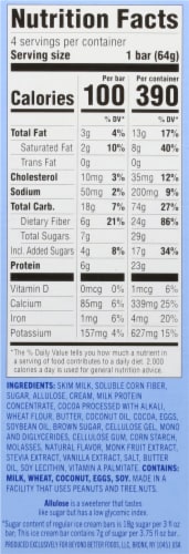 Enlightened® Brownies & Cookie Dough Light Ice Cream Bar Perspective: right