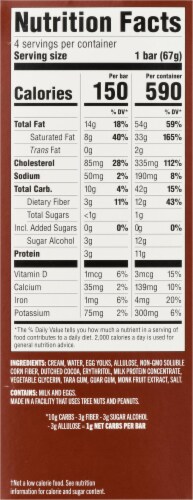 Enlightened® Keto Collection Dark Chocolate Ice Cream Bars Perspective: right