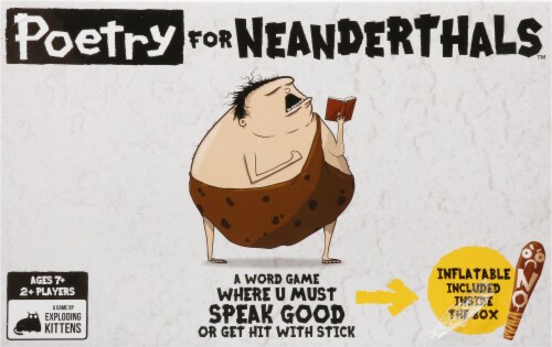Poetry for Neanderthals™ Board Game Perspective: right