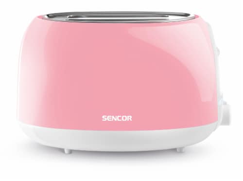 Sencor 2-Slot Toaster - Coral Red Perspective: right