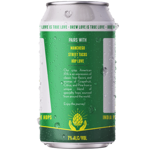 Lakewood Brewing Co. IPA Craft Beer Cans Perspective: right