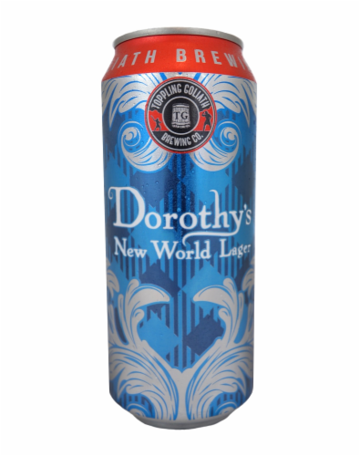 Toppling Goliath Brewing Co. Dorothy's New World Lager Perspective: right
