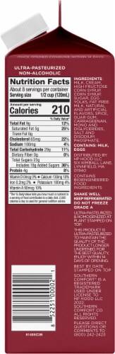 Southern Comfort® Vanilla Spice Flavored Egg Nog Perspective: right