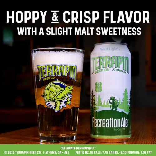 Terrapin Recreationale IPA Cans Perspective: right
