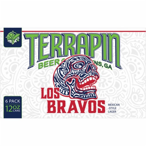 Terrapin Los Bravos Pale Lager Beer Cans Perspective: right