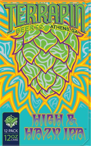 Terrapin Beer Co. High & Hazy IPA Perspective: right