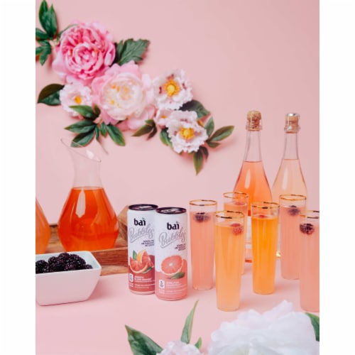 Bai® Bubbles Jamaica Blood Orange Flavored Sparkling Bottled Water Perspective: right