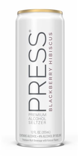 PRESS Premium Hard Seltzer Perspective: right
