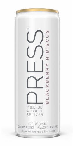 PRESS Premium Hard Seltzer Perspective: right