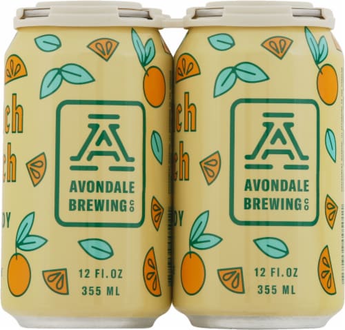 Avondale Brewing Brunch Punch Shandy Tangerine Ale Perspective: right