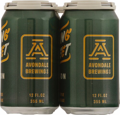 Avondale Brewing Spring Street Saison Belgian Style Farmhouse Ale Perspective: right