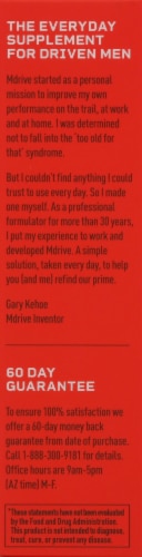 Mdrive® Prime Testosterone Support Capsules Perspective: right