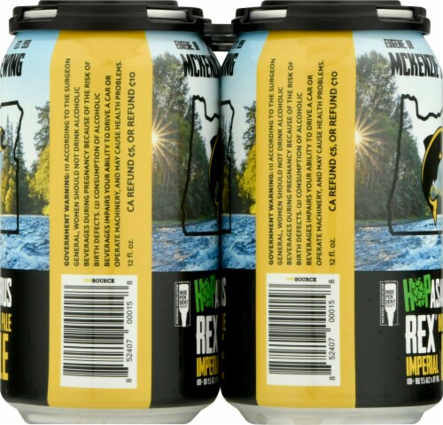 McKenzie Brewing Hopasaurus Rex Imperial India Pale Ale Perspective: right