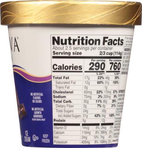Godiva® Midnight Swirl Ice Cream Perspective: right
